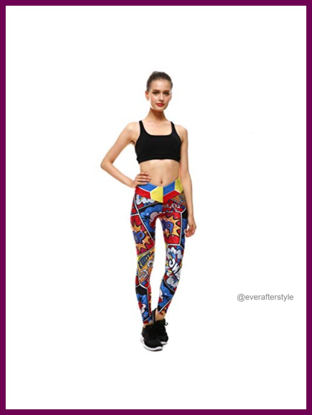 High Waist Quick Dry Running Tights Compression Workout Pants - Picture 2 of 5